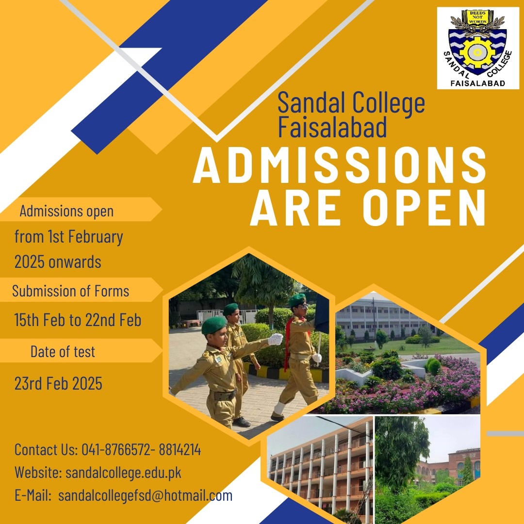 ADMISSION ARE OPEN 2025