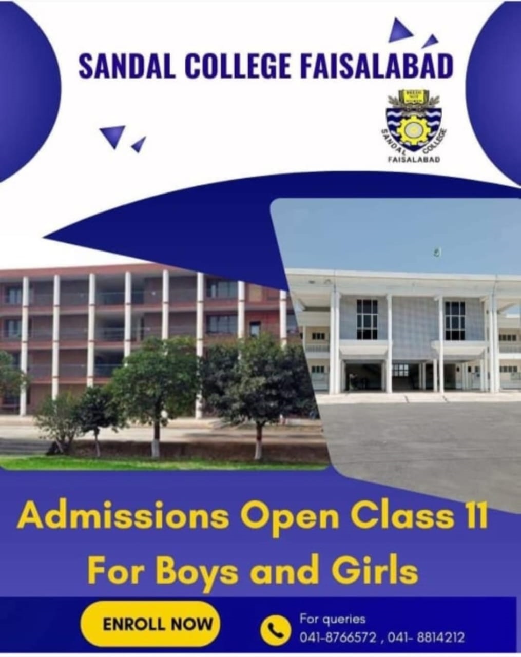 Admission Open Class  11